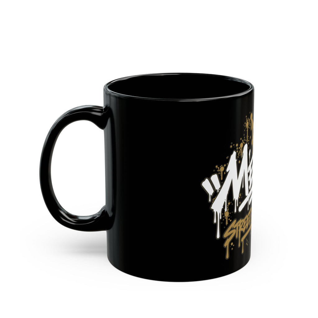 Meana Mug 1 – Graffiti Crown Design (11oz, 15oz)